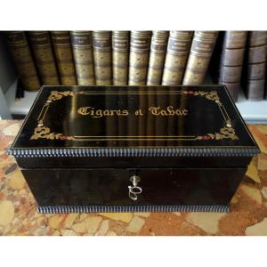 Napoleon III Period Boulle Marquetry Cigar Box