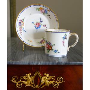 Manufacture De Sèvres, Louis XVI Period Large Litron Cup - Signed And Dated 1781-1783