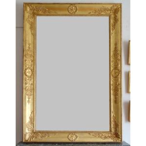 Spectacular Empire Mirror - Gilt Wood - 195x128cm