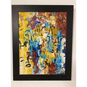 20th Century Painting By Delorme Norbert