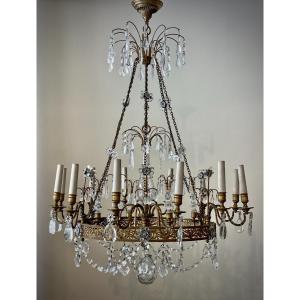Neo-classical Swedish Chandelier