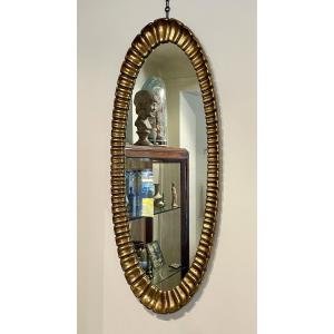 Large Oval Mirror