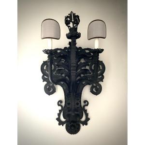 Large Sconce. Alessandro Mazzucotelli.