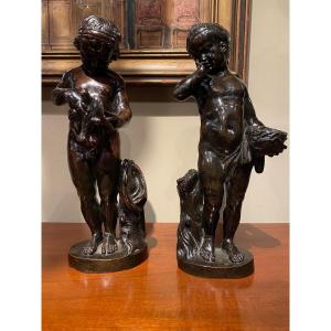 Pair Of Bronzes Or Two Bronzes
