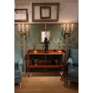 Louis XVI Mahogany Side Table