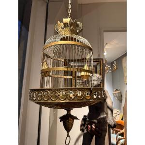 18th Century Brass Birdcage