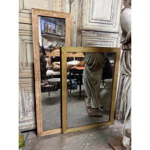 2 Fluted Mirrors 