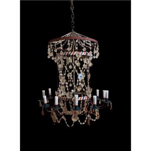 19th Century Lace Chandelier