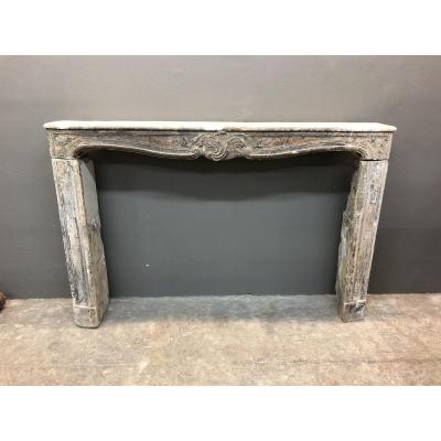 18th Century Stone Fireplace