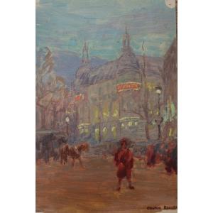 Paris, The Large Department Store Printemps Haussmann. Gaston Knecht (1875-1968)