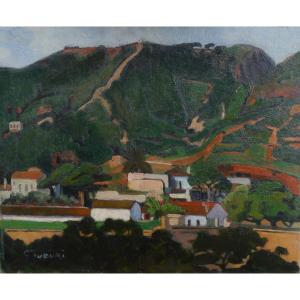 The Murdjadjo Near Oran In Algeria. Geneviève Tuduri (1895-?)