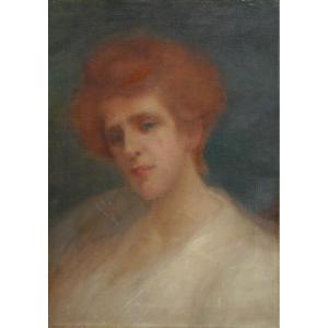 Portrait Of A Red-haired Woman, Early 20th Century