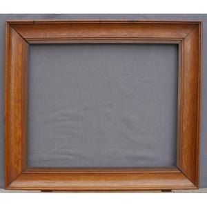 Oak Wood Frame, 15f, View 63.5x52.5 Cm, Circa 1900