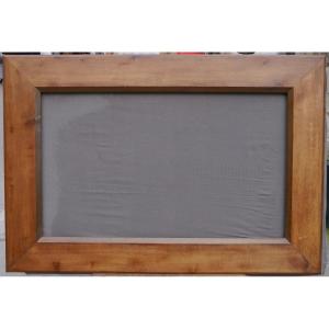 Large, Wide, Flat-profile Oak Frame, 98x58 Cm View