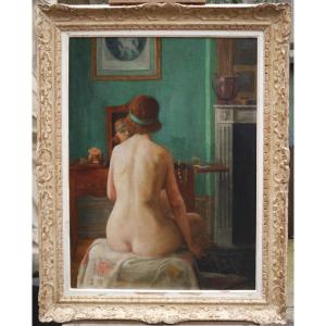 Nude At The Dressing Table, 1931. Solange Sottas, 20th Century