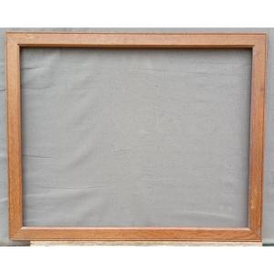 Flat Oak Baguette Frame, 60.4x47.5 Cm View