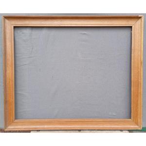 Large Oak Wood Frame Circa 1900, 74.5 X 59 Cm View