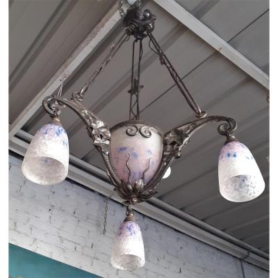 Schneider Chandelier Early Twentieth