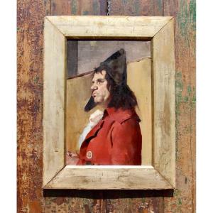XIXth Painting The Revolutionary By H. Perduce...