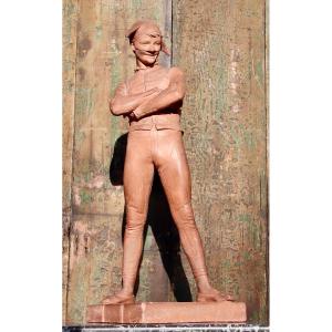 Harlequin In Terracotta By St Marceaux