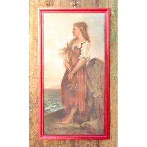 H/t Portrait Of Sappho 19th Century