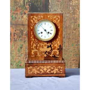 Charles X Marquetry Clock