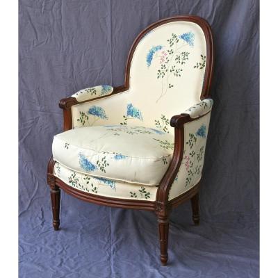 Bergère Louis XVI In Walnut XVIII