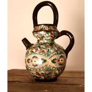 Ceramic Carafe Jug Gerbino Vallauris