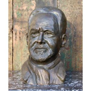 Bronze Head Of A Bearded Man