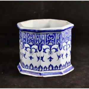 19th Century Malicorne Earthenware Water Cooler