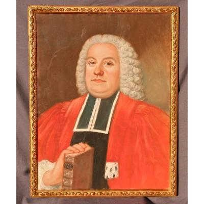 Pastel XIXth Representative A Magistrate