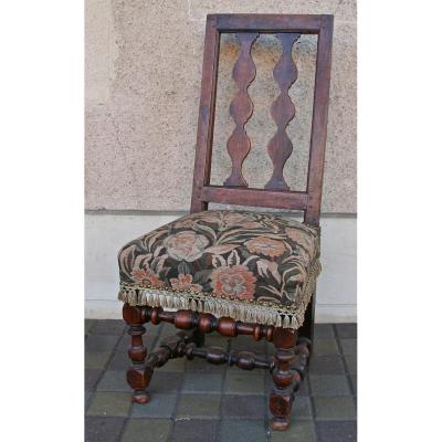 Spanish Chair XVIII In Walnut