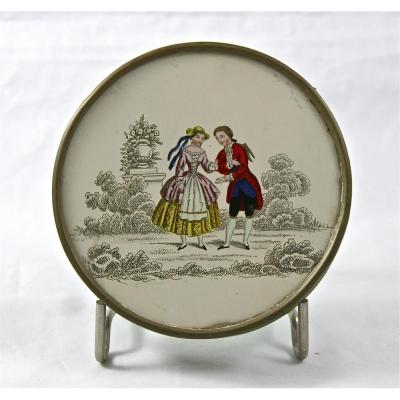 Candy Box Fixed Under Glass XIXth