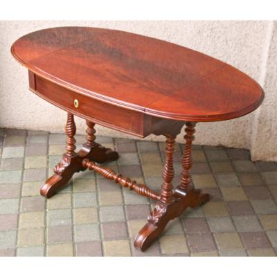 Mahogany Shutter Table, English Nineteenth