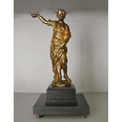 Antique Bronze Woman Late Sixteenth