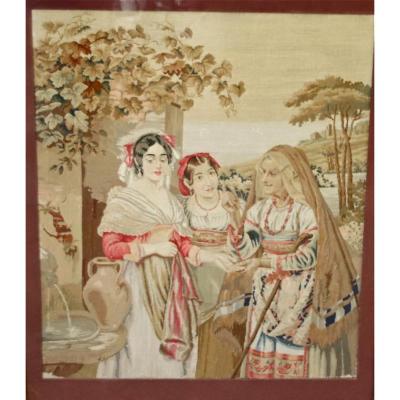 Tapestry Nineteenth "the Teller Of Good Adventures"