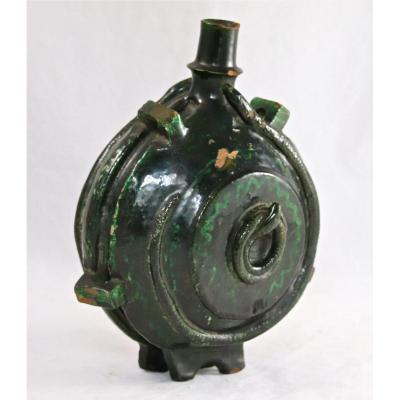 Gourd XVIIth In Glazed Earth