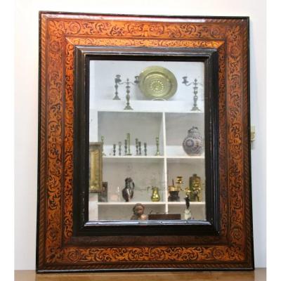 Louis XIV Period Mirror From Dauphiné In The Gout De Hache