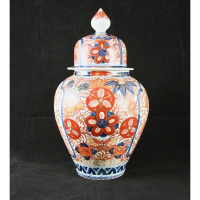 Potiche XIXth Imari Porcelain
