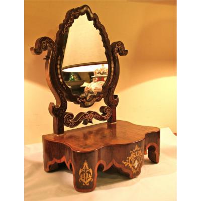 In Nineteenth Psyche Rosewood Pearl And Brass