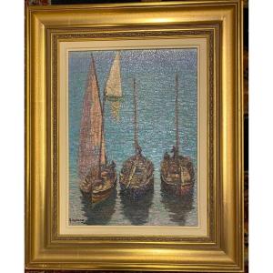 Catalan Fishing Boats / Adrien Hamon