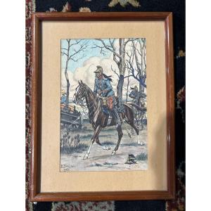 Lieutenant Chasseur à Cheval 1915