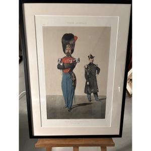 Foot Gendarmerie Officer (full And Undress Uniform)