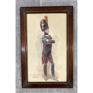 Foot Artillery Officer Of The Guard, 1810