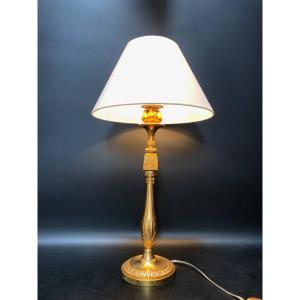 Bronze Lamp Base Around 1930