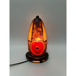 Argy Rousseau Art Deco Night Light Rosaces 1923