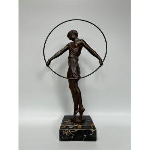 Max Le Verrier And Pierre Le Faguays Art Deco Sculpture