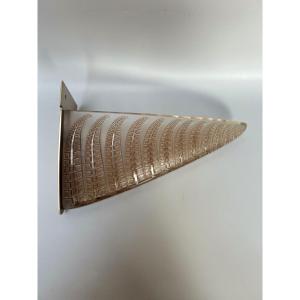 René Lalique Art Deco Wall Lamp Fougères Model 