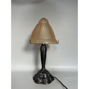 Muller Frères Lunéville Art Deco Lamp 