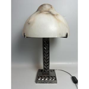 L. Katona Art Deco Lamp 